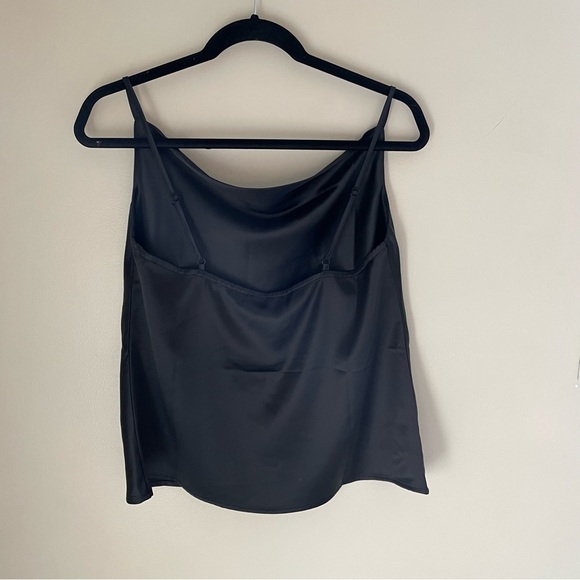 Brunette The Label Carrie Black Cami with Cowl Neck, NWT - Picture 4 of 8